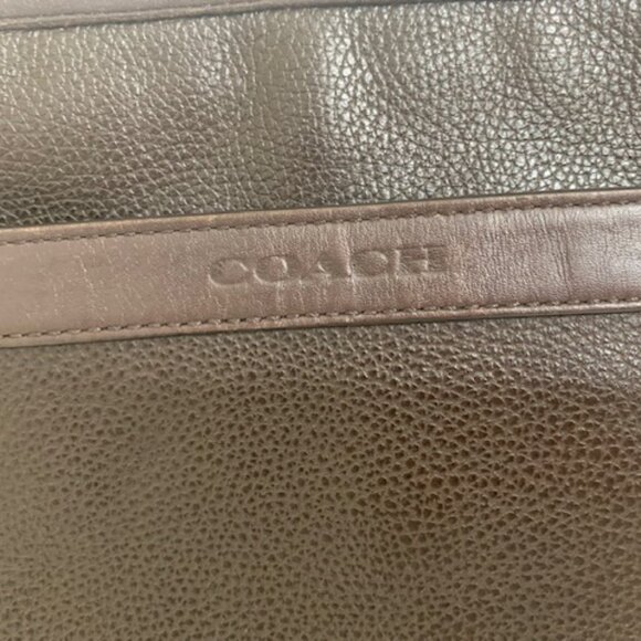 Coach Classic Camden Tech Leather File Messenger Crossbody bag - Picture 4 of 16